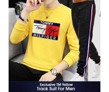 Exclusive TM Yellow Track Suit For Men